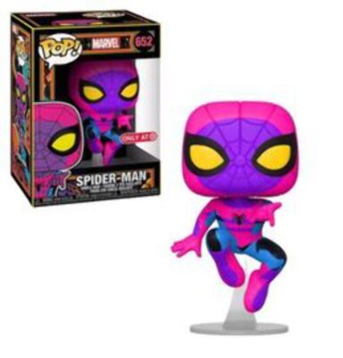 Funko POP! Marvel: Spider-Man [Black Light](Target) [2024