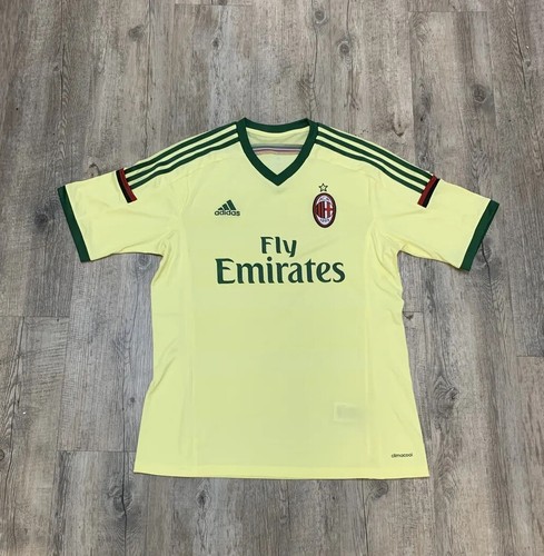 11年製adidas AC Milan Fly Emiratesレアunisex Authentic Adidas 2011-2012 A.C Milan Soccer Jersey Size Mens