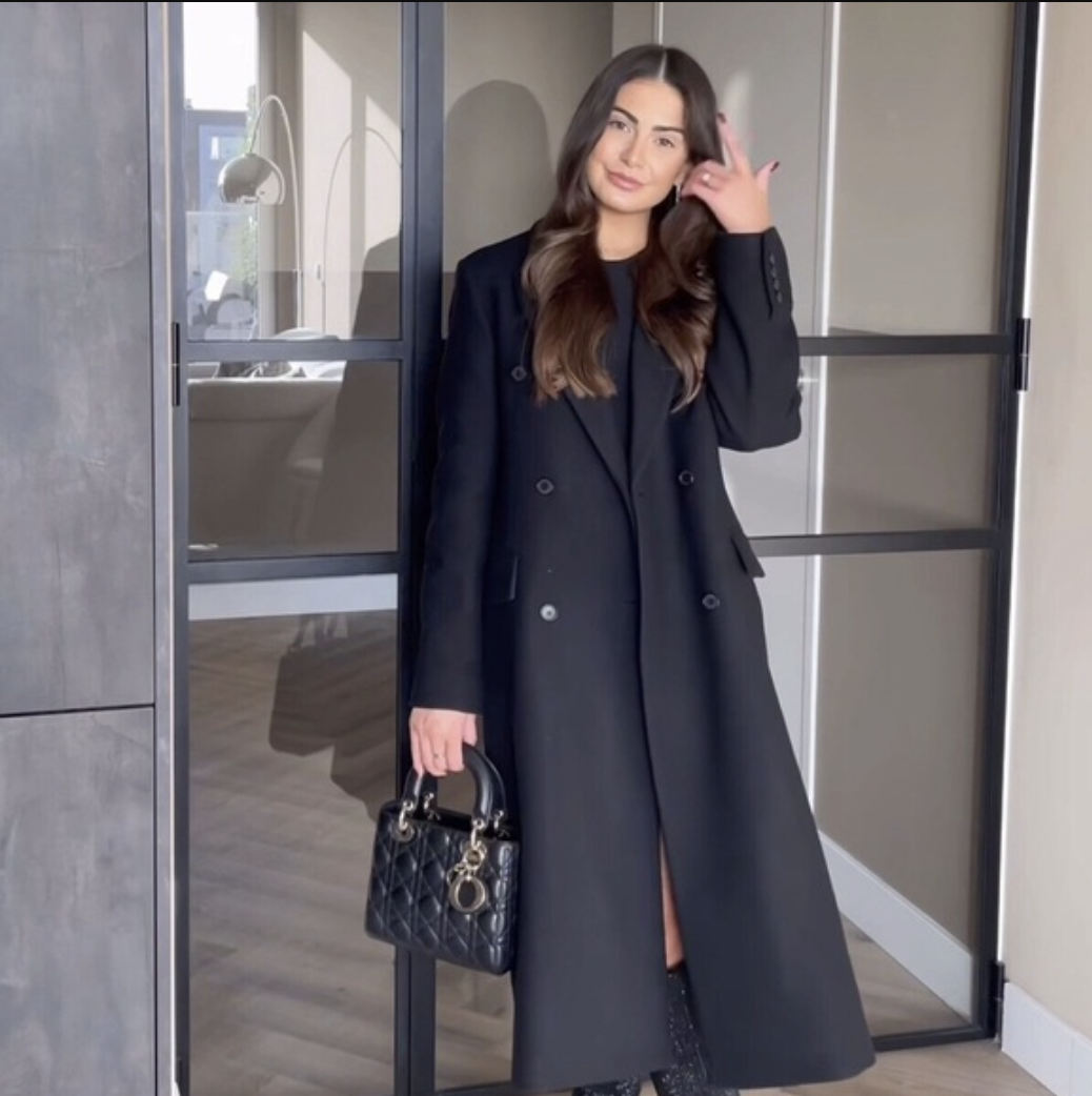 ZARA WOMEN NEW WOOL BLEND OVERSIZED COAT LIMITED EDITION ZARA WOMEN NEW WOOL BLEND OVERSIZED COAT LIMITED EDITION