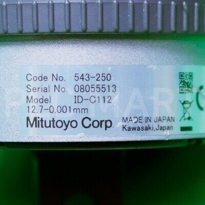(Used) ID-C112 Mitutoyo Dial gauge Digimatic Indicator FEDEX "Free" shipping!!