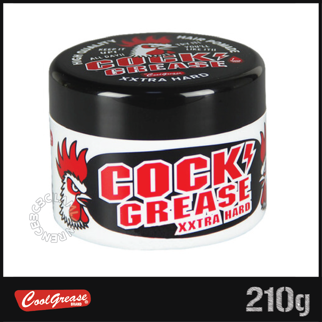 210g Cool Grease Cock Grease Xxtra Hard Hair Wax Pomade Clay Japan