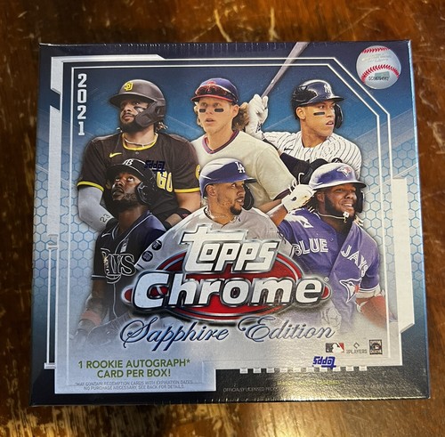 2021 Topps Chrome SAPPHIRE EDITION　BOX Amazon.com: 2021 Topps Chrome Baseball Update Series