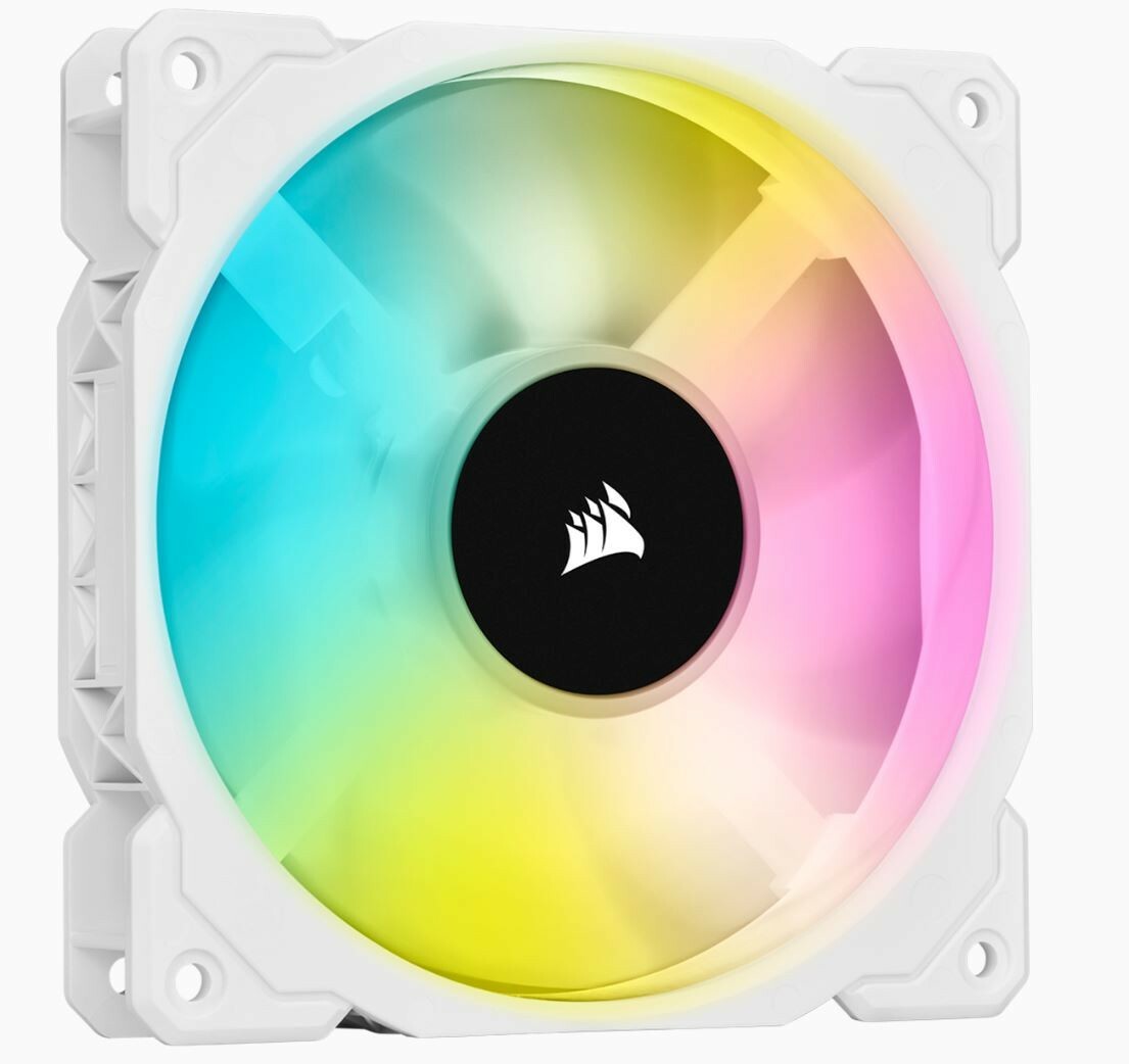 Купить Вентилятор для корпуса Corsair ML120 RGB White Magnetic ...