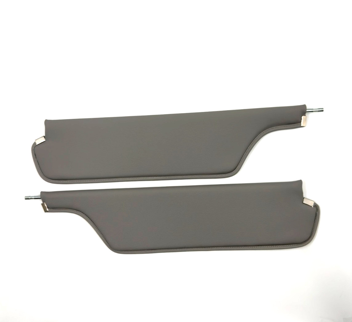 Light Gray Sunvisor Set for 1966-1968 Chrysler Plymouth Dodge B C Body