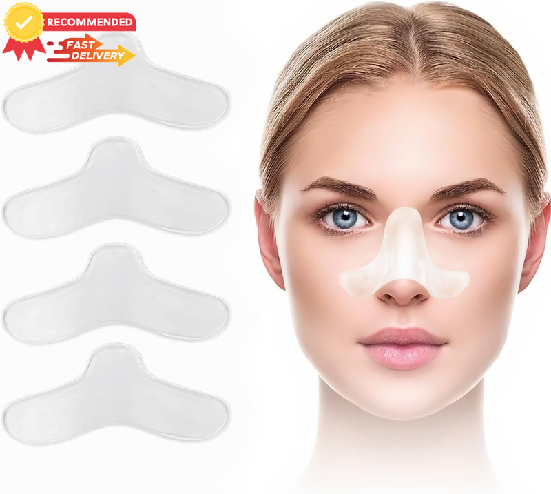 4 Pack Gel Nose Pads for Masks - Customizable, Comfortable & Sore Relief