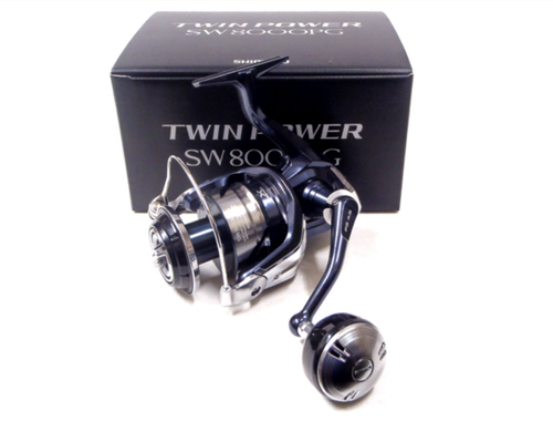 SHIMANO 21 Twin Power SW 8000PG Salt Game Spinning Reel In
