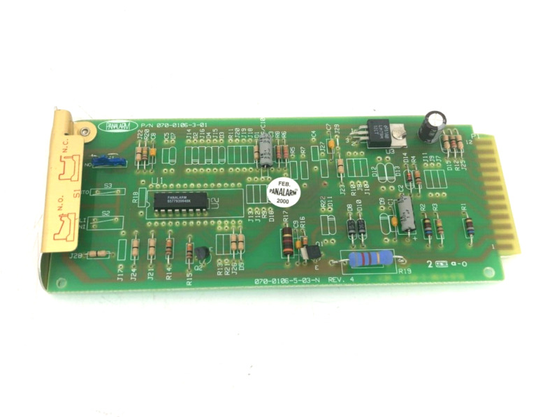 New Panalarm 70-D4 Printed Circuit Board Alarm System 070-0106-3-01