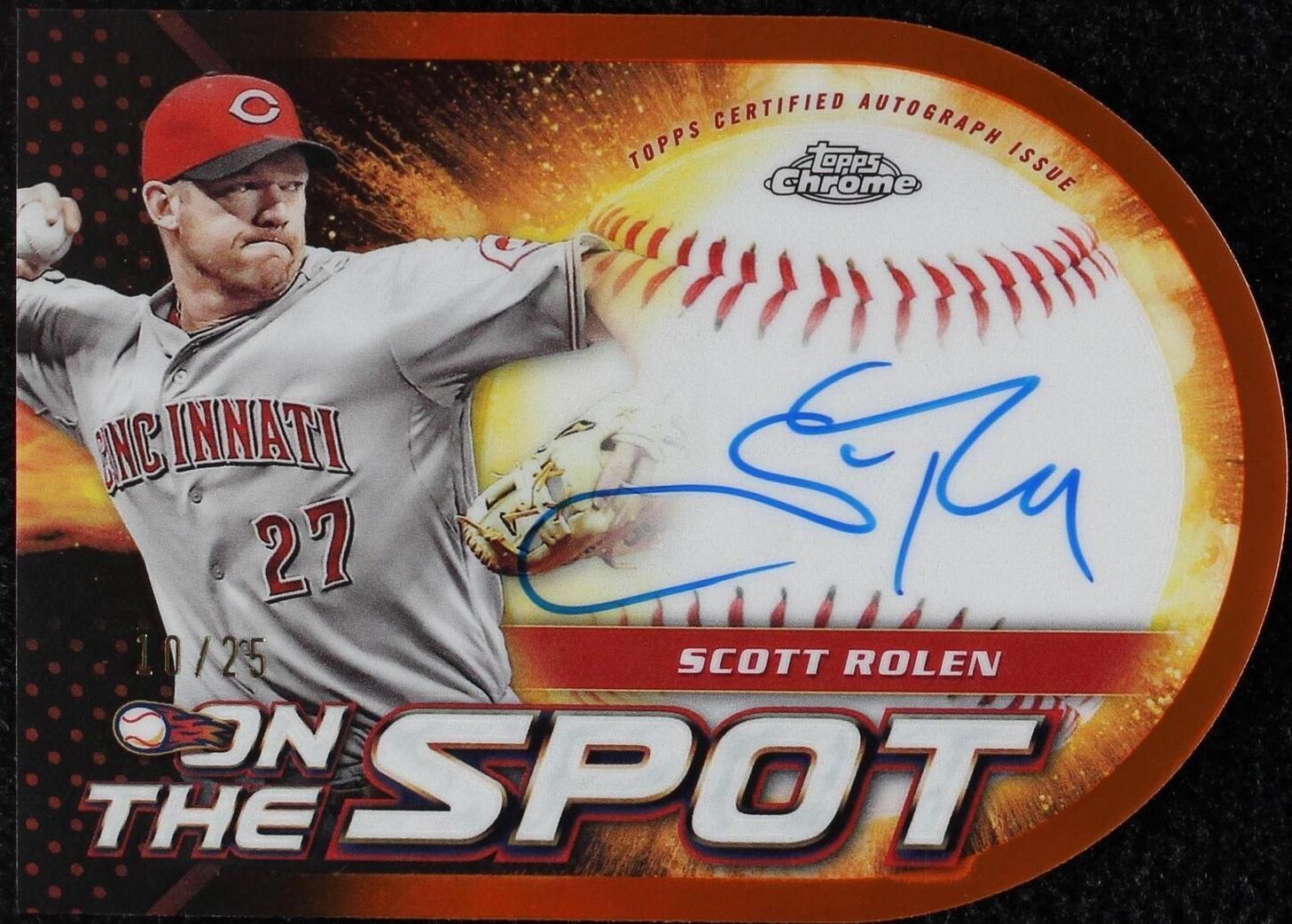 メジャーリーグ　カード　SCOTT ROLEN Scott Rolen Cincinnati Reds Baseball Sports Trading Cards