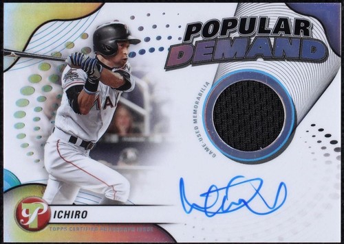Ichiro 2024 Topps Chrome Auto #AC-I Orix BlueWave | eBay