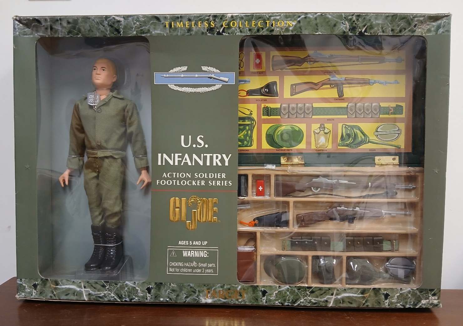 GIJOE ターゲット限定　アクションソルジャー　USインファントリー1998年 GIJOE ターゲット限定 アクションソルジャー USインファントリー