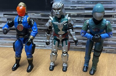 Vintage  Hasbro GI Joe Cobra Commander Lot 1983 1987 1991 ARAH China Hong Kong