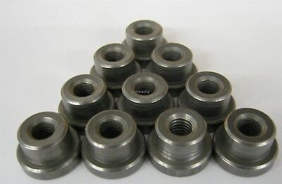 Weld on Nuts 3/8''-16 Thread Threaded Nut Steel Chassis Mount Tab Pack of 10