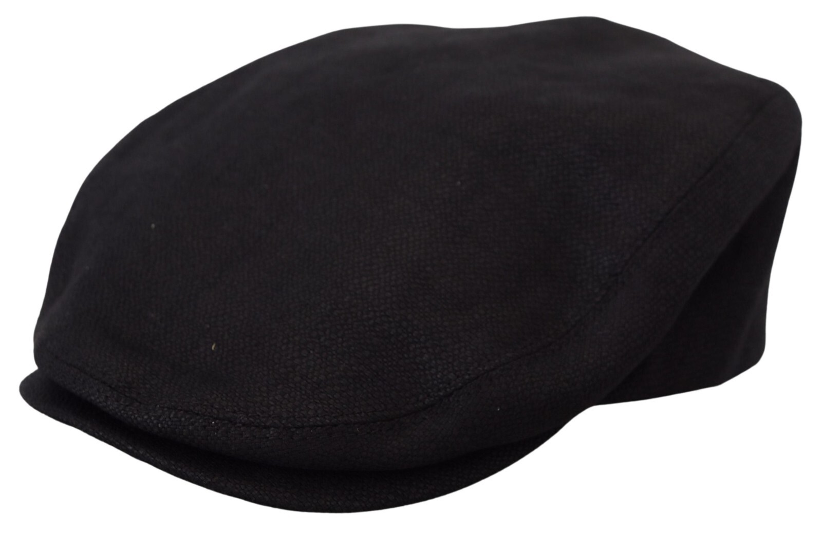 

DOLCE - GABBANA Шапка черная, однотонная, из смесового льна, для мужчин Newsboy Capello s. 58/м 260 долларов США, Черный