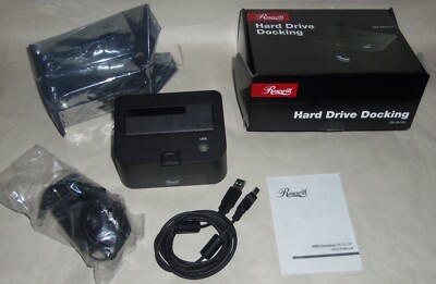 Rosewill RX-DU101 HDD Hard Drive Docking Black USB 2.0