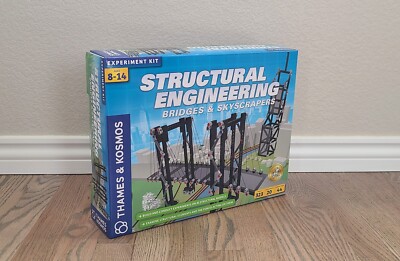 Thames & Kosmos Structural Engineering Bridges & Skyscrapers Building Kit