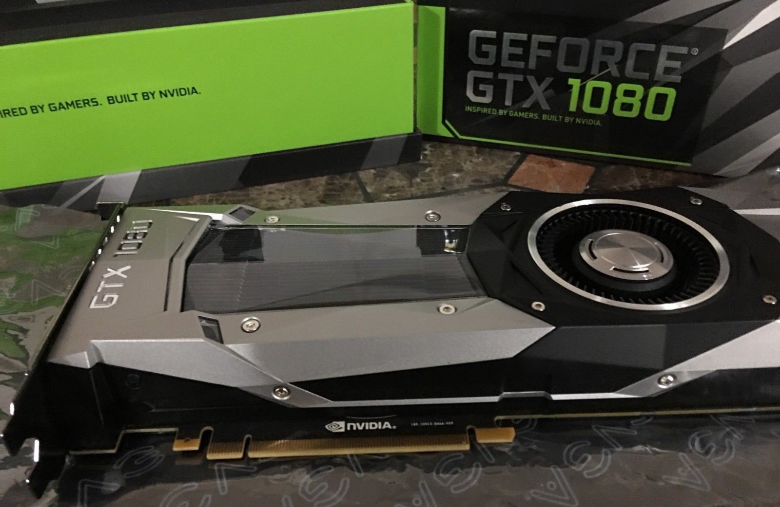 NVIDIA - GeForce GTX 1080 Founders Edition 8GB GDDR5X PCI Express 3.0 Graphic