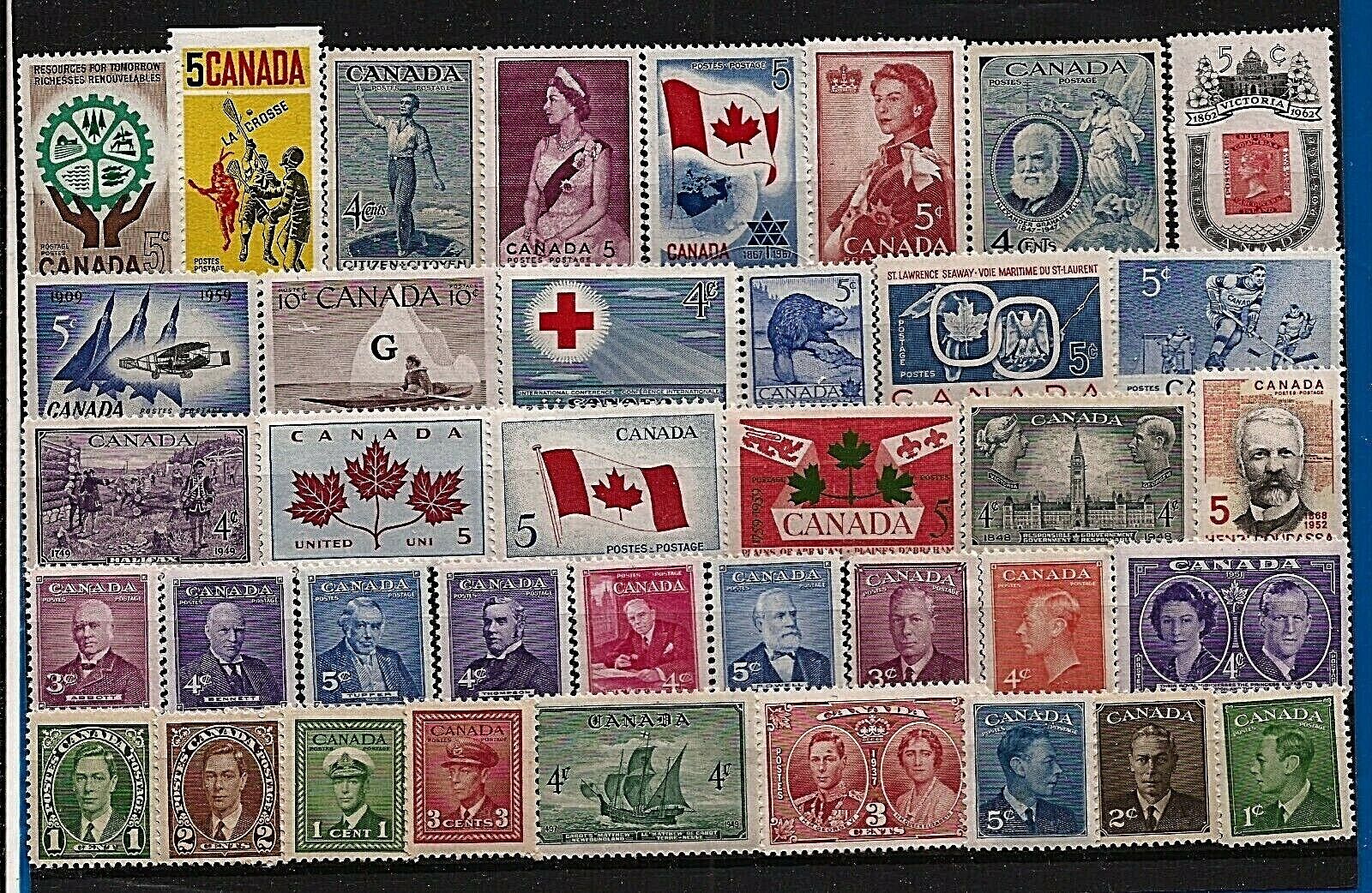 CANADA vintage MNH Canadian postage stamps Lot CS79L | eBay CANADA vintage MNH Canadian postage stamps Lot CS79L | eBay