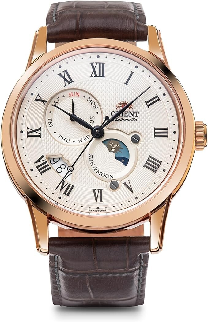 Pre-owned Orient Sun&moon Sun And Moon Automatic Watch Mechanical Automatic Rn-ak0001s