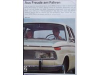 BMW Modellprogramm 1966-1600 ti tilux CS R69S ti 2000 IX//66 1800