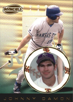 1999 Pacific Invincible Baseball Card #71 Johnny Damon