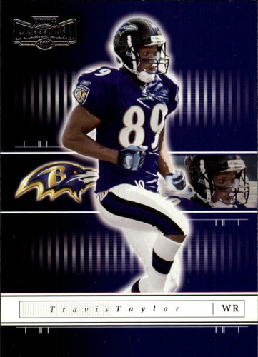 2001 Playoff Preferred Travis Taylor #3