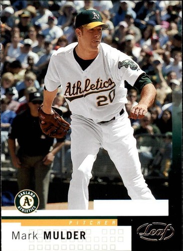 2004 Leaf - Mark Mulder #69