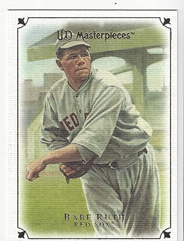Babe Ruth Collectible Baseball Card - 2007 Upper Deck Masterpieces Baseball Card