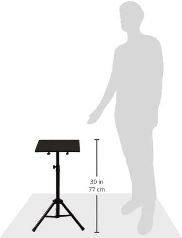 PYLE-PRO Universal Laptop Projector Tripod Stand - Computer, Book, DJ Equipment