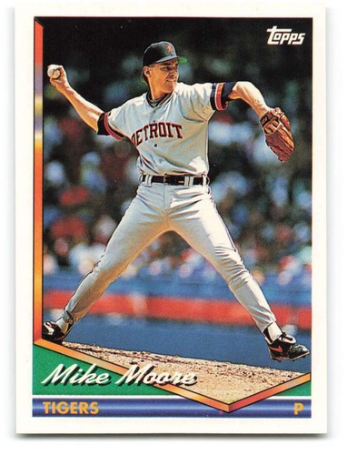 1994 Topps #523 Mike Moore NM-MT Tigers ID:178685 | eBay