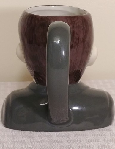 BBC Dr. Who Zeon The 9th Doctor Toby Mug Cup Figural Head Science Fiction EUC