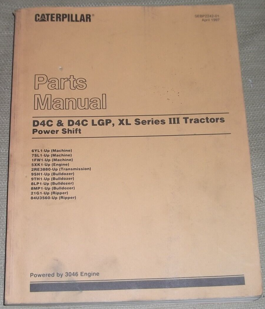 ILLDOZER GAS BOOK 06 イルドーザ Amazon.com: Caterpillar D6 D6C Crawler Tractor Dozer Service