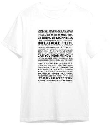 Unofficial T-shirt road to nowhere max & paddy Brian potter phoenix nights gift