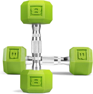 Solid rubber dumbbells new arrivals