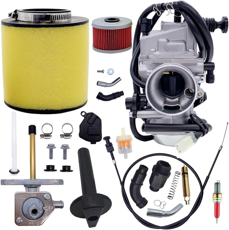 Carburetor Air Filter Choke Cable Kit for Honda Rancher 350 TRX350TM TRX350FE TR