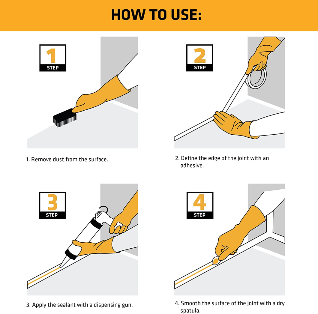 Sikaflex-221 Adhesive and Sealant 10.1 fl. oz Cartridge Gray (3pk) ‎90892