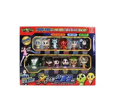 SHINB Apartment 3 Double X Ghost Special Set Toy 11 Figures The Haunted HouseDHL
