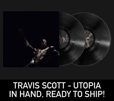 Travis Scott Utopia 2 Disc Vinyl - Album Cover #1 Sealed New (In Hand)