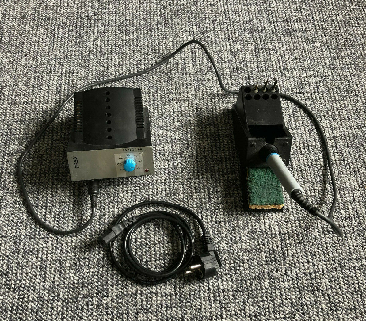 Ersa Analog 60 Lötstation mit 3 Lötspitzen Gebraucht!