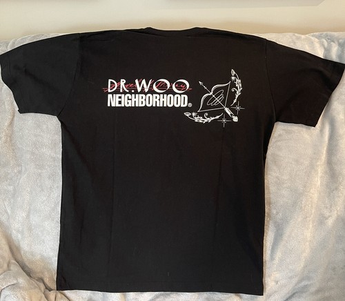 トップス neighborhood NH X DR WOO . TEE SS-1 NEIGHBORHOOD X DR. WOO 1 TEE (T-shirt) NEW from JAPAN Size L