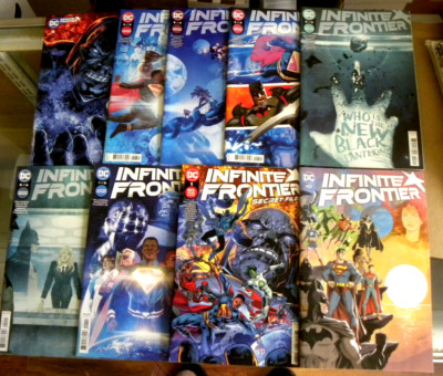 DC 2021 all 9 issues INFINITE FRONTIER 0 1 2 3 4 5 6 + 80 Page Giant qq NM r $52