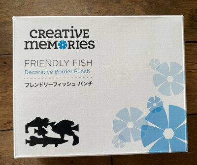 NEW NIB Creative Memories Friendly Fish Punch Standalone Decorative Border