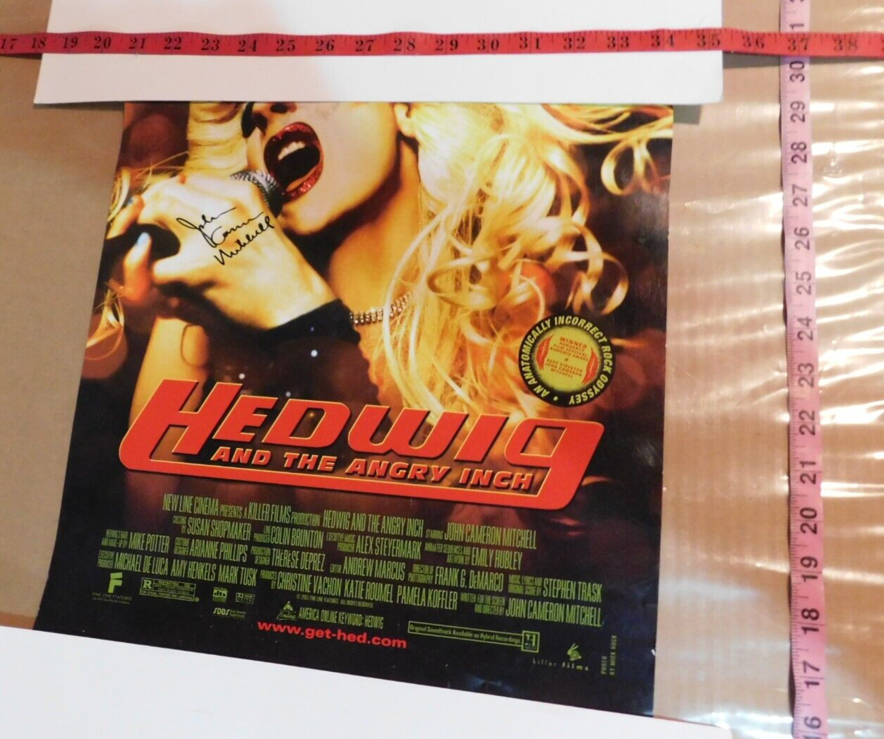 HEDWIG AND THE ANGRY INCH　大判ポスター Hedwig and the Angry Inch--movie Poster(regular Style) Art