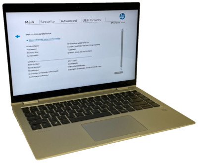 HP EliteBook x360 1040 G5 14'' (i7-8650u  16GB RAM  512GB SSD  Win11Pro) C Grade