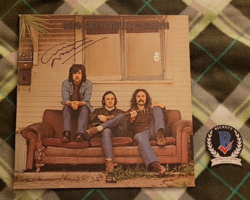 GRAHAM NASH,新品,AOR,STEVE LUKATHER,CSN&Y Graham Nash CSNY signed CD This Path Tonight Beckett BAS
