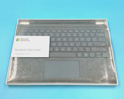 Microsoft Surface Pro Signature Type Cover (light charcoal) FFQ-00141   ️ READ!