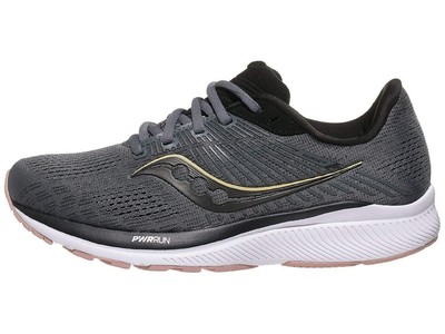 Кроссовки Saucony Womens Guide 14, темно-серый/розовый, 6 B Medium US