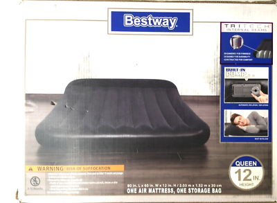 Bestway queen air mattress 12 inch top