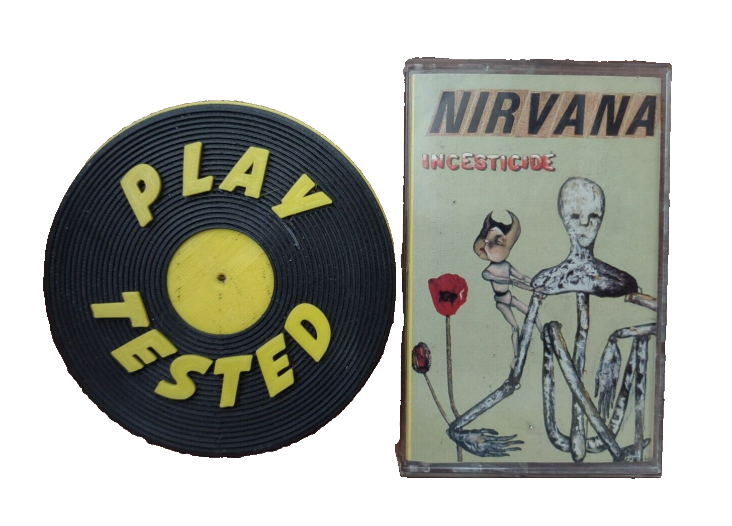 Nirvana Incesticide Cassette Tape 1992 Original Vintage