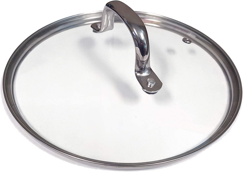 Fits Most Pressure Cookers & Instant Pot, Accessory Tempered Glass Lid, 9", Clea