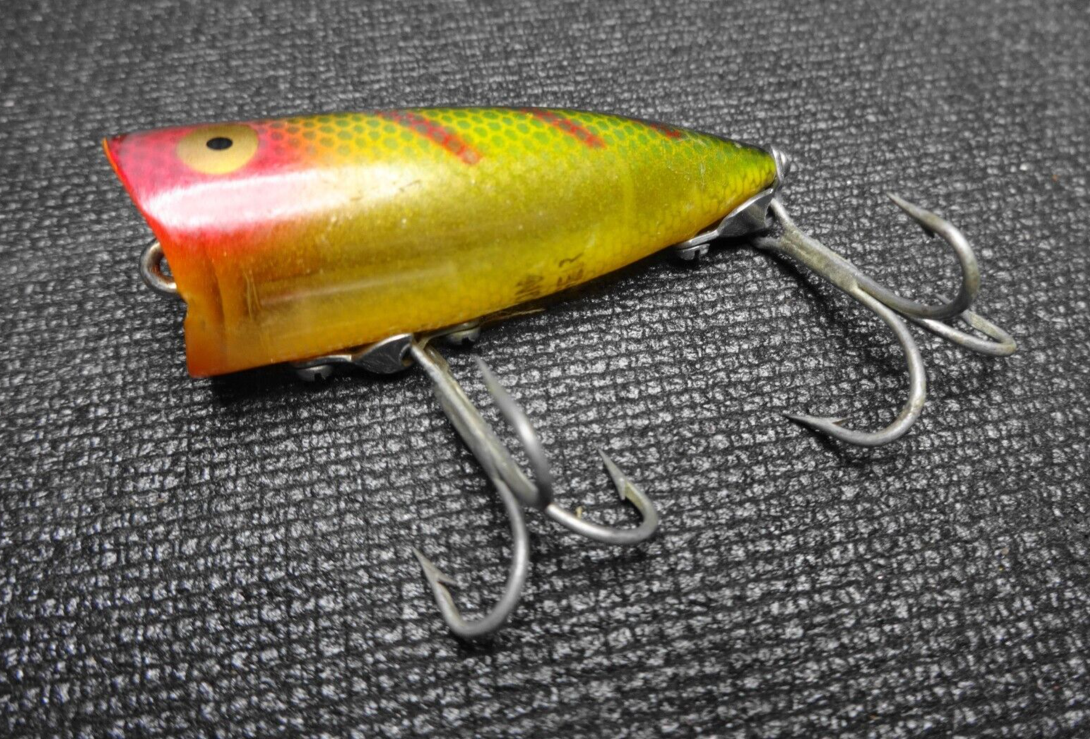 ルアー・フライ HEDDON CHUGGER JR. Heddon Chugger Jr. - Vintage Fishing Lure | eBay